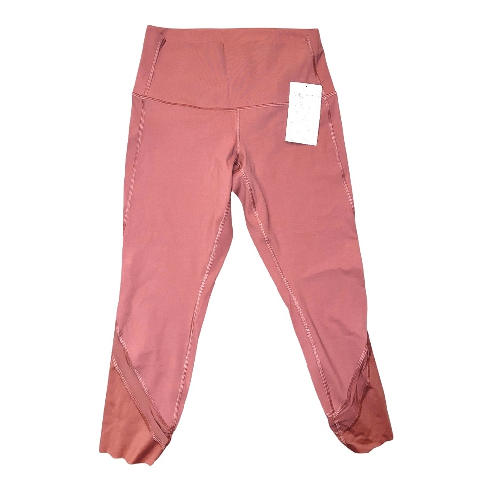 NWT Lululemon Wunder Under High Rise Crop 23" Sclp - Picture 7 of 12